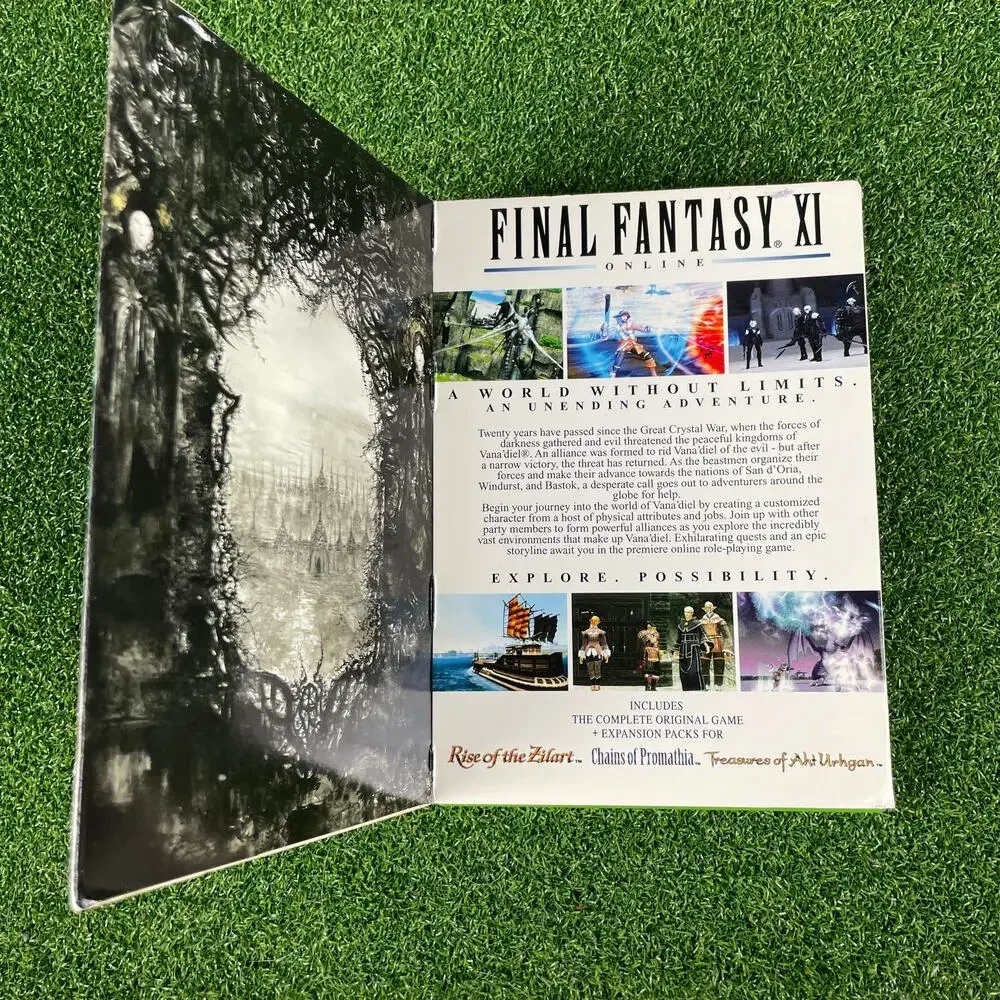Final Fantasy Xi 11 Online - Microsoft Xbox 360 Manual Only